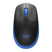 罗技 (Logitech)M190无线鼠标(蓝色)