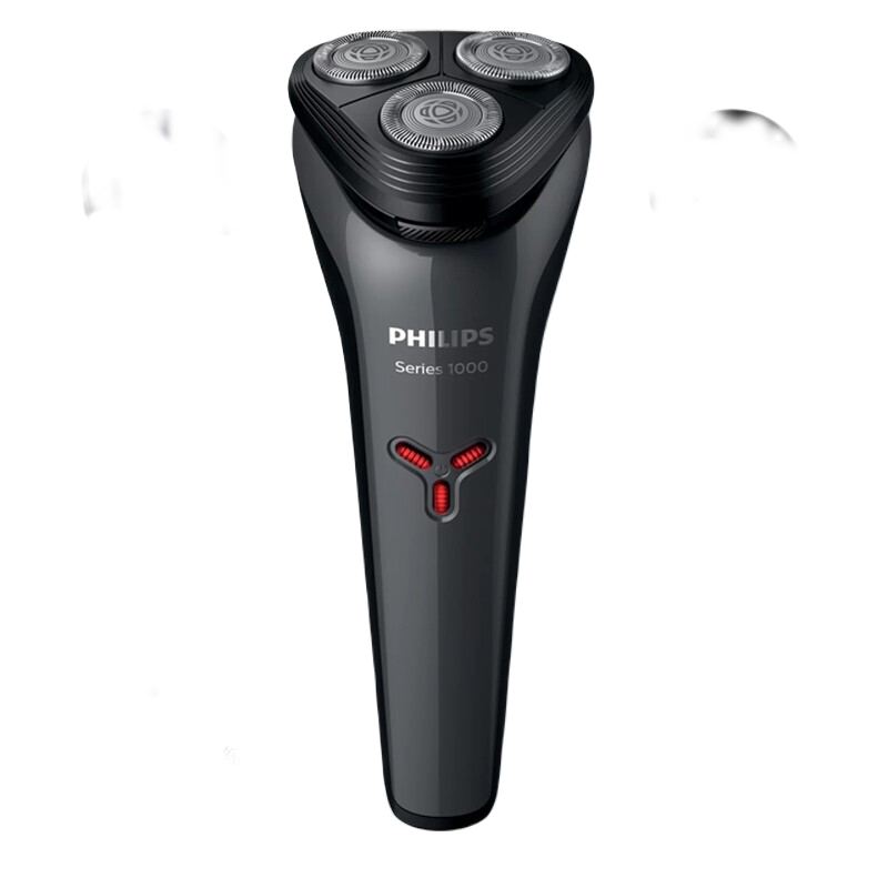 飞利浦(Philips) 电动剃须刀 全身水洗刮胡刀 剃须刀三刀头 胡须刀 便携旅行充电式 S1102/02