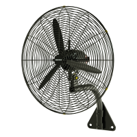 先科工业壁扇壁挂式电风扇商用墙壁大风力强力大功率牛角扇挂壁式 20寸200瓦