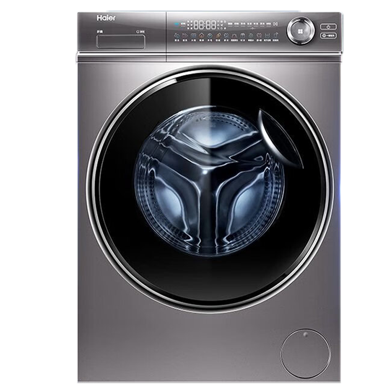 海尔(Haier) 滚筒洗衣机 10公斤容量 全自动上排水 直驱变频 一级能效 G100388BD14LSU1