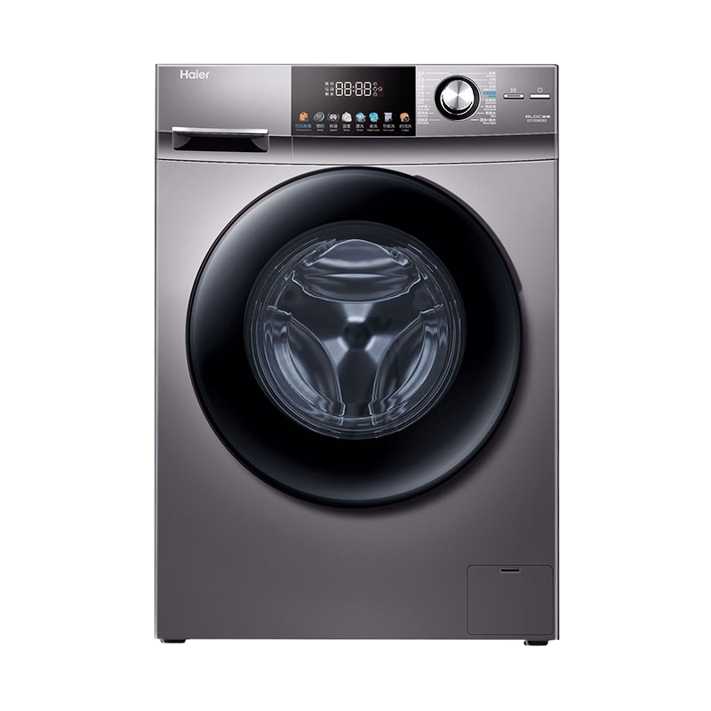 海尔(Haier)滚筒洗衣机10公斤家用全自动变频智能预约巴氏除菌香薰除螨洗洗脱一体机EG100B08S