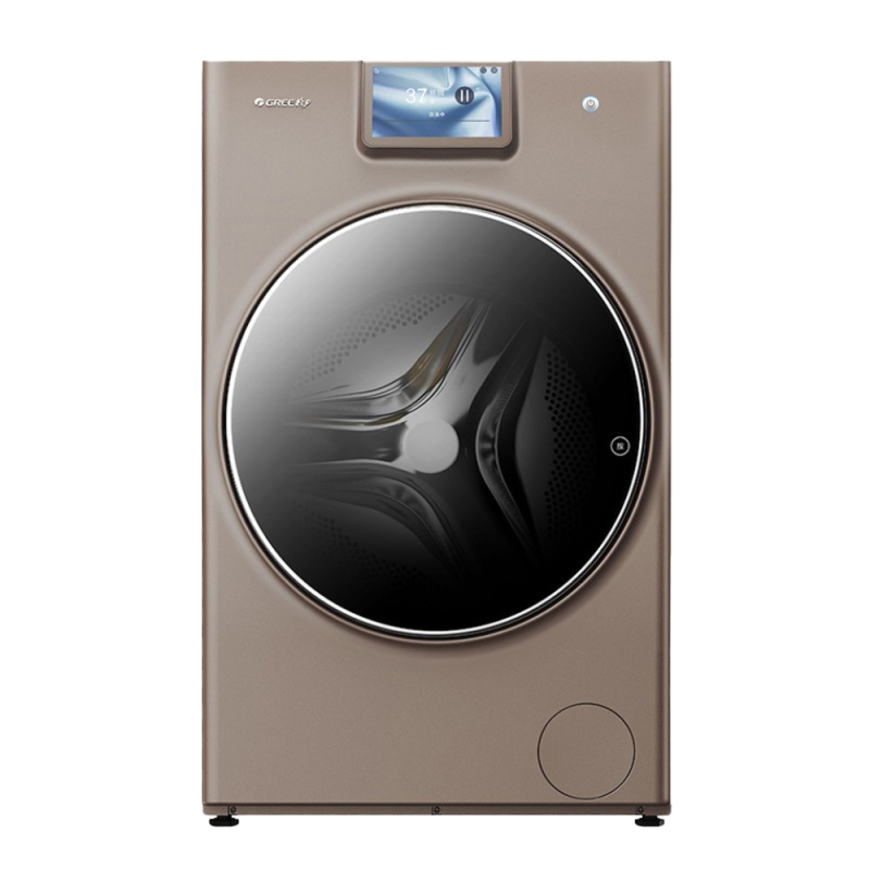 洗衣机 10公斤 热泵洗护机 37℃烘干不伤衣 XQG100-RBD1401Ea1 (咖啡金)