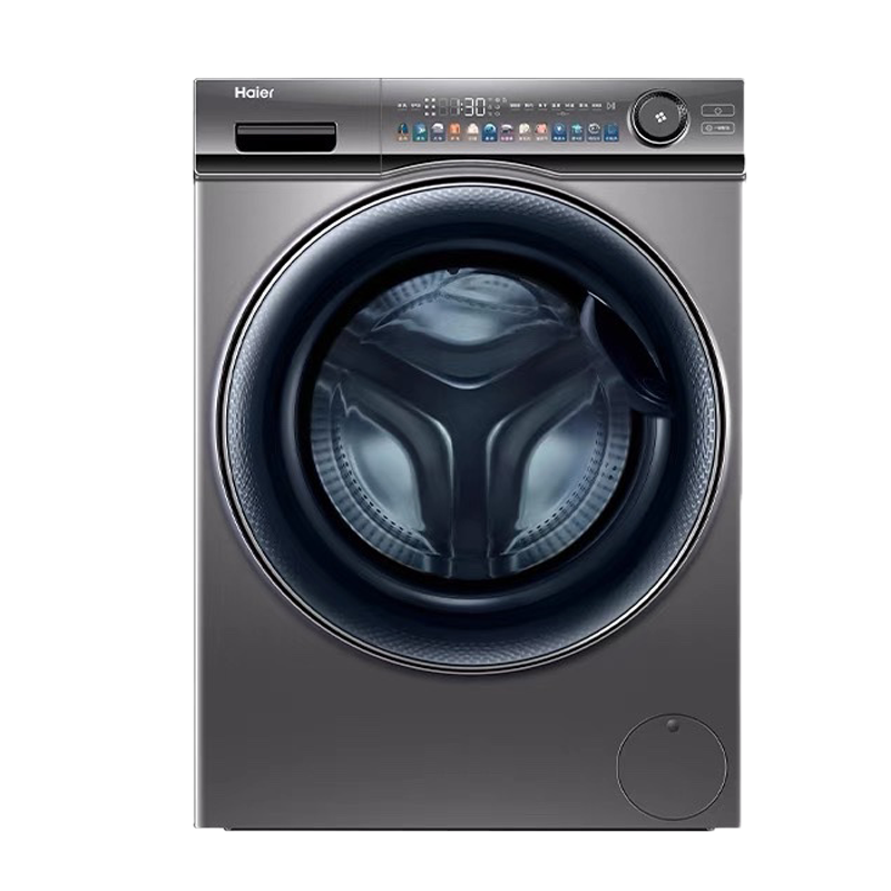 海尔 (Haier) 滚筒洗衣机家用不锈钢全自动变频洗衣机10KG容量一级能效洗烘一体机 EG100HMAXSL6U1