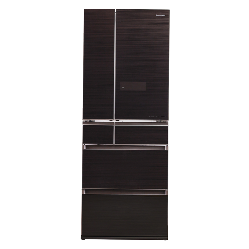 松下(Panasonic)NR-F607HX-T5 日本进口588升nanoeX纳米水离子 风冷无霜制冰WIFI多门冰箱