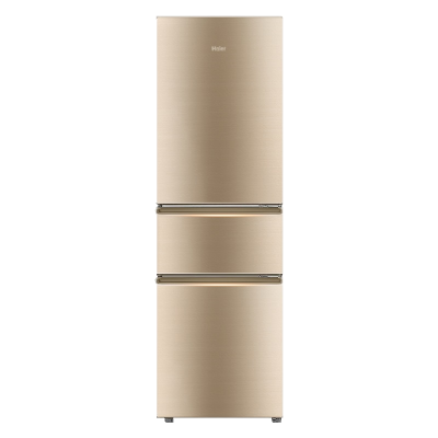 海尔冰箱 中温软冷冻 三门三温区 节能 低温补偿 直冷小冰箱bcd-218