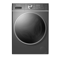 格力(GREE)纤净滚筒洗衣机 10公斤容量 全自动上排水 一级能效 XQG100-B1401Dc1(珍珠黑)