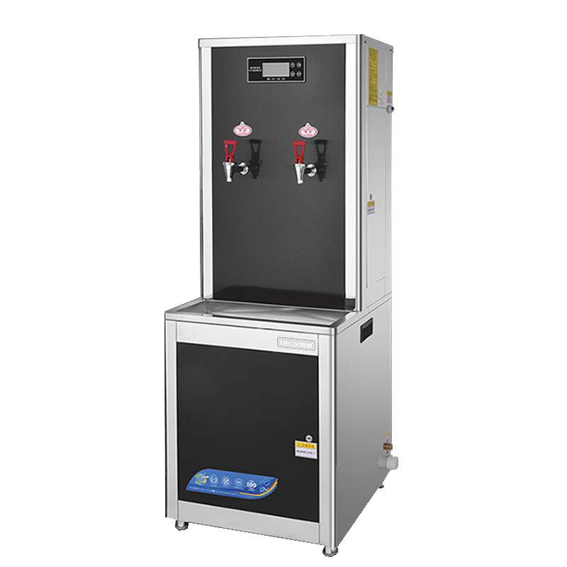 乐创(lecon)商用开水器 220V 全自动步进式大容量立式过滤开水器 两开水100L/H LC-HK-30L