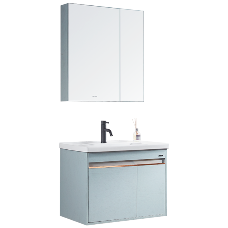 法恩莎(FAENZA) 浴室柜陶瓷一体盆组合 小户型卫生间洗手洗漱台盆柜套装