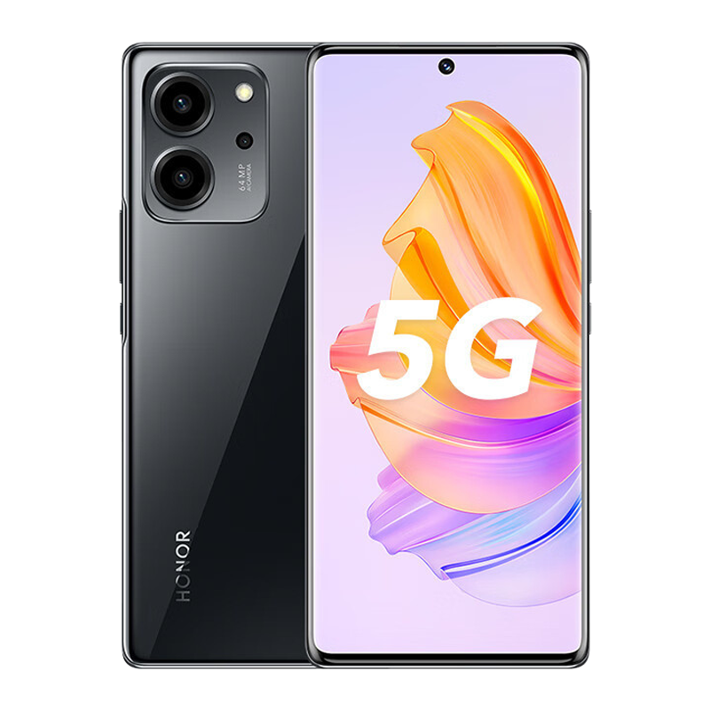 荣耀(HONOR) 80 SE 8GB+256GB 亮黑色5G手机