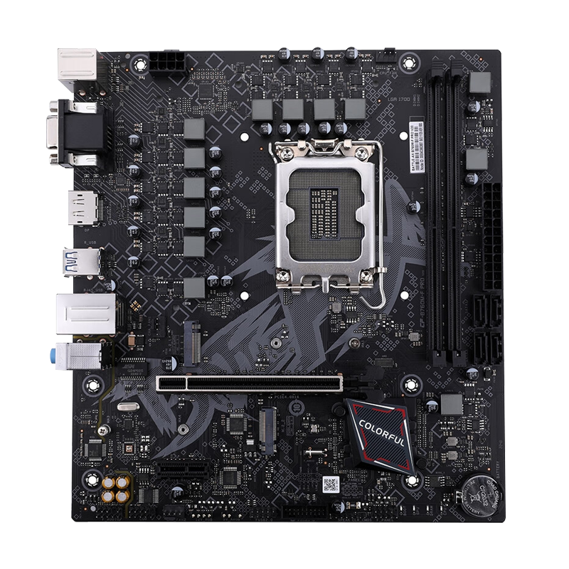 七彩虹 BATTLE-AX B760M-F PRO V20 主板+英特尔 Intel i7-13700KF 主板套装