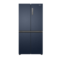 海尔(Haier) 十字对开门冰箱 406升容量 风冷无霜 一级能效 三档变温 BCD-406WLHTDEDB9