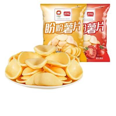 盼盼薯片10g儿时怀旧小包膨化休闲追剧零食小吃