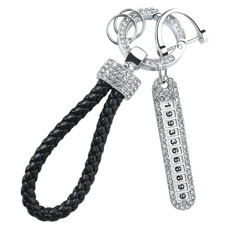 ESCASE 汽车钥匙扣男士钥匙链车钥匙环锁匙扣腰挂件多功能钥匙扣套女士挂绳防丢汽车用品饰品 K15Pro