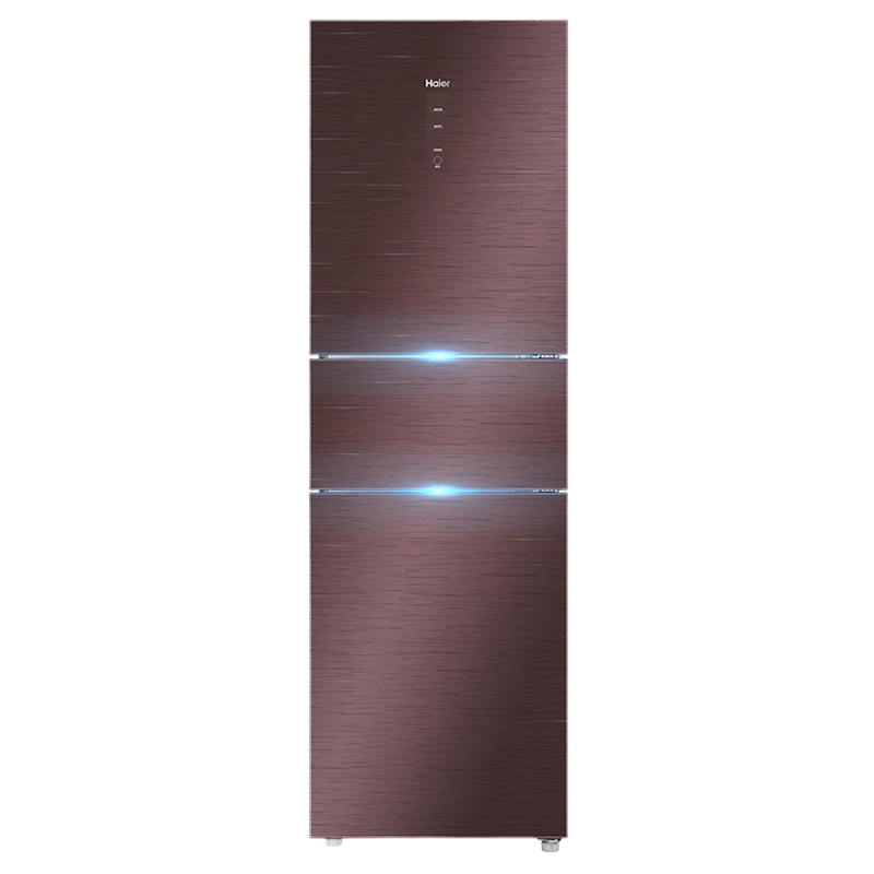 海尔(Haier)三门冰箱220升 风冷无霜 全温区变温 DEO净味 电脑控温 家用电冰箱 BCD-220WDGR
