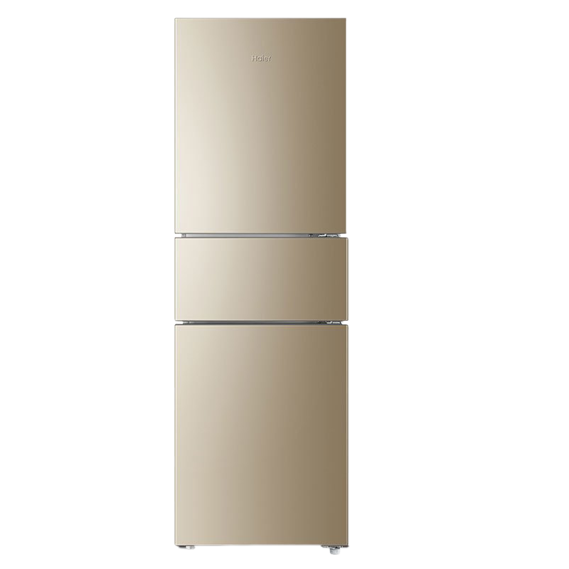 海尔(Haier)冰箱 三门冰箱 风冷无霜 家用电冰箱 软冷冻 冷藏冷冻三温 大容量2级能效 BCD-216WMPT