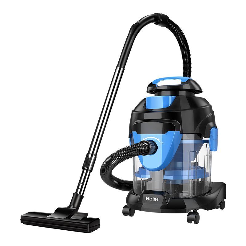 海尔(Haier)桶式吸尘器家用水过滤干湿两用强大吸力吸尘器大功率吸尘机 HZ-T5155B Plus