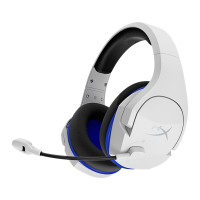 极度未知(HYPERX) 毒刺灵动无线 PS4-白电竞耳麦台式电脑用带麦降噪7.1声道耳机17小时续航+2.4G无线连接
