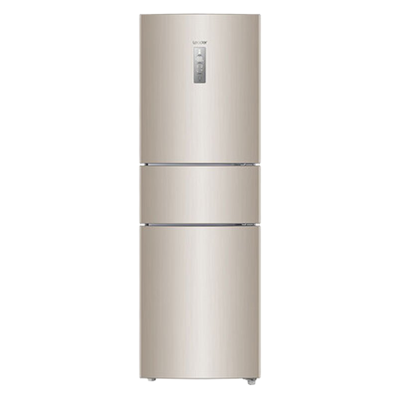 统帅(leader)海尔出品三门冰箱218升炫金变频一级能效WiFi家用电冰箱风冷无霜冰箱BCD-218WLDPPU1