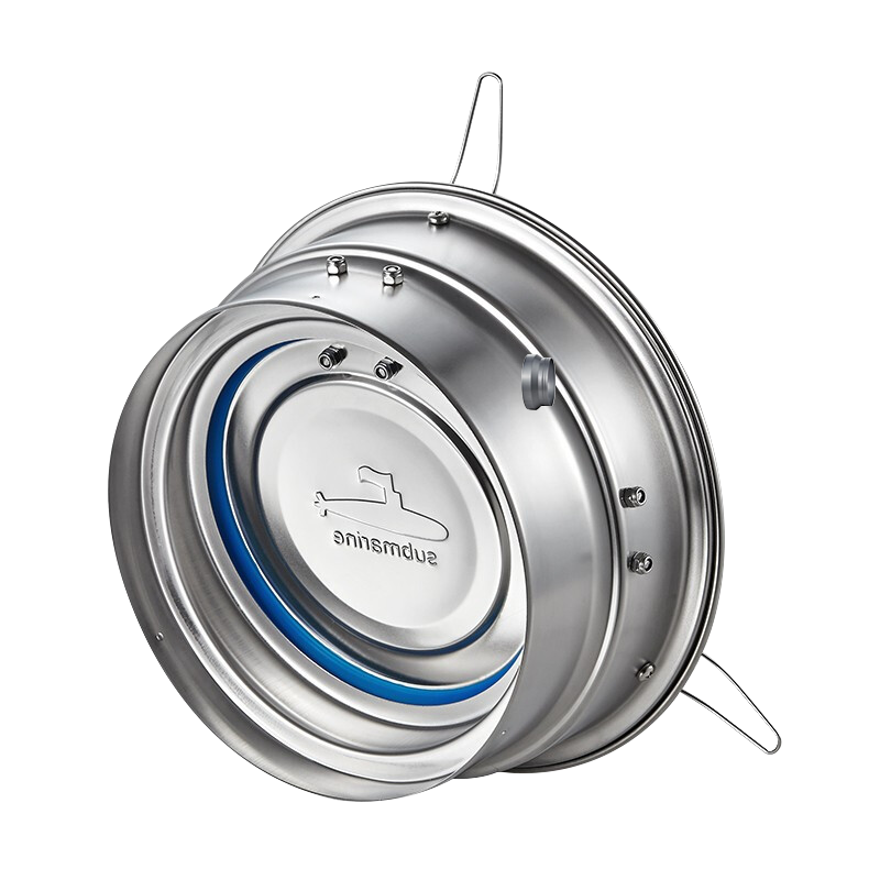 潜水艇不锈钢油烟机止逆阀烟道阀厨房专用油烟止回阀单向卫生间逆止阀