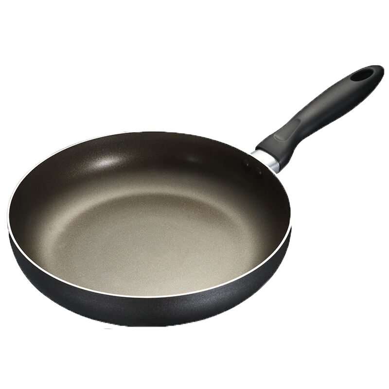 苏泊尔(SUPOR)平底锅煎锅不粘锅家用煎炒两用煎牛排烙饼锅 明火燃气专用锅具 28cm NJ281A0 送小木铲