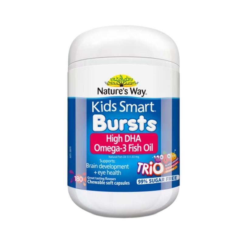 [有效期到26年1月]-澳洲Nature's Way佳思敏婴幼儿DHA儿童宝宝高含量深海鱼油眼脑黄金
