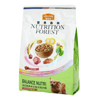 麦富迪 肉松狗粮通用型泰迪小型幼犬成柯基比熊营养森林系列 [添加