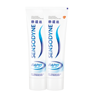 舒适达/SENSODYNE 劲速护理抗敏感牙膏70g*2支快速缓解牙齿敏感 含氟防蛀