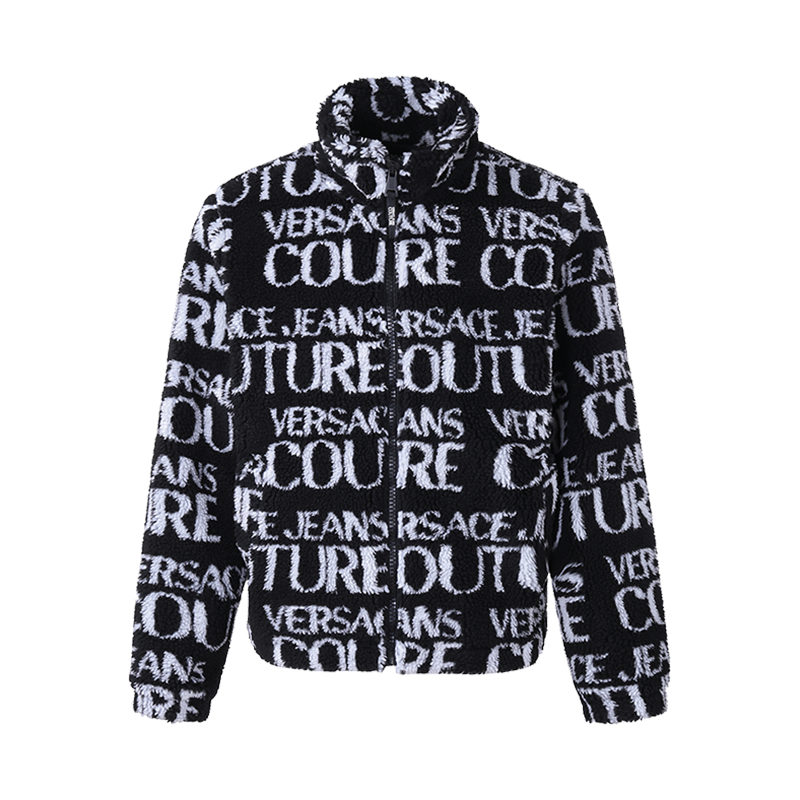 范思哲 VERSACE JEANS COUTURE 男士宽松版羊羔绒夹克上衣外套73GAS412 U0008