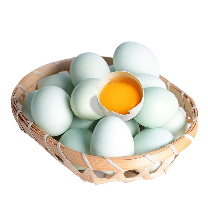 [西沛生鲜]礼盒装 新鲜虫草乌鸡蛋 30枚 散养土鸡蛋柴鸡蛋笨鸡蛋草鸡蛋整箱