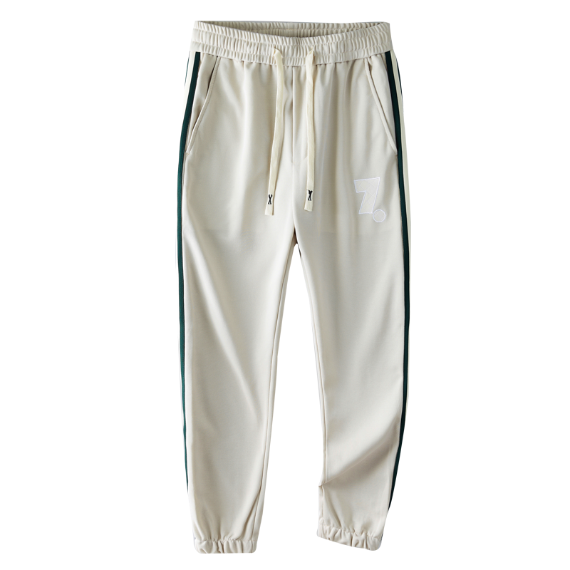 卫裤男士春季新款男款裤子休闲裤男裤哈伦束脚针织运动长裤男 BY998