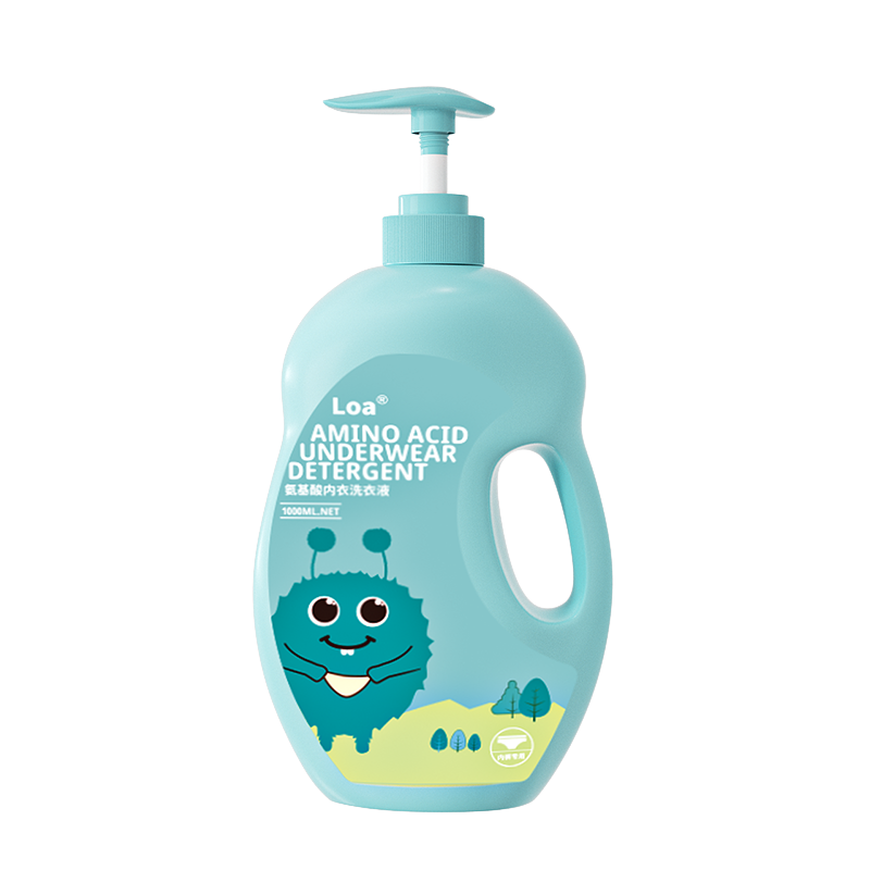 兰家内衣内裤专用洗衣液高效除菌根源去味去血渍除异味女性清洗液1L*2瓶