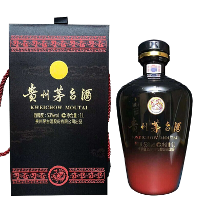 茅台 MOUTAI 巴拿马金奖纪念酒 53度 1L 酱香型白酒