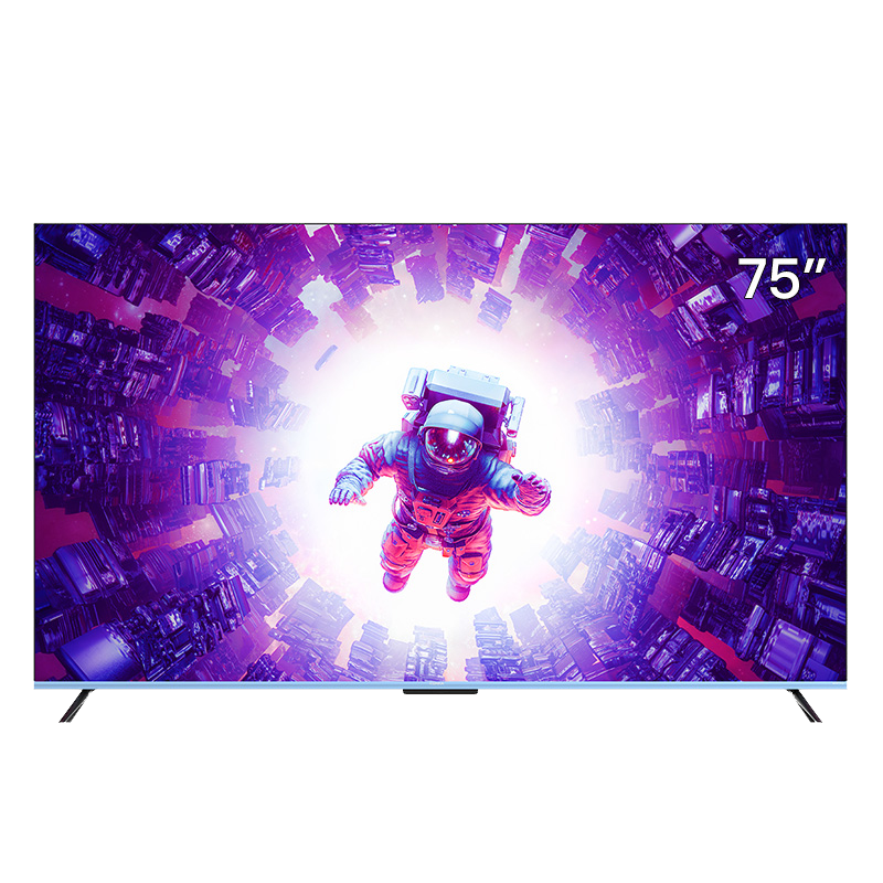 康佳电视 75E9 MAX 75英寸 120HZ高刷 全面屏 130%高色域智慧屏 远场语音 智能液晶平板游戏电视机