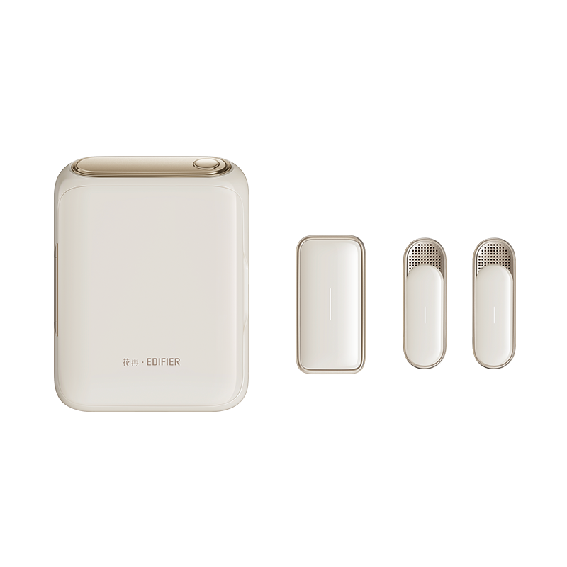 冇心小金麦M1白色无线麦克风领夹式录音设备收音麦器主播直播户外抖音降噪话筒