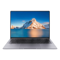 华为笔记本MateBook B7-420 14寸 i7-1260P 16GB 512GB 深空灰 轻薄笔记本 触控屏 标配