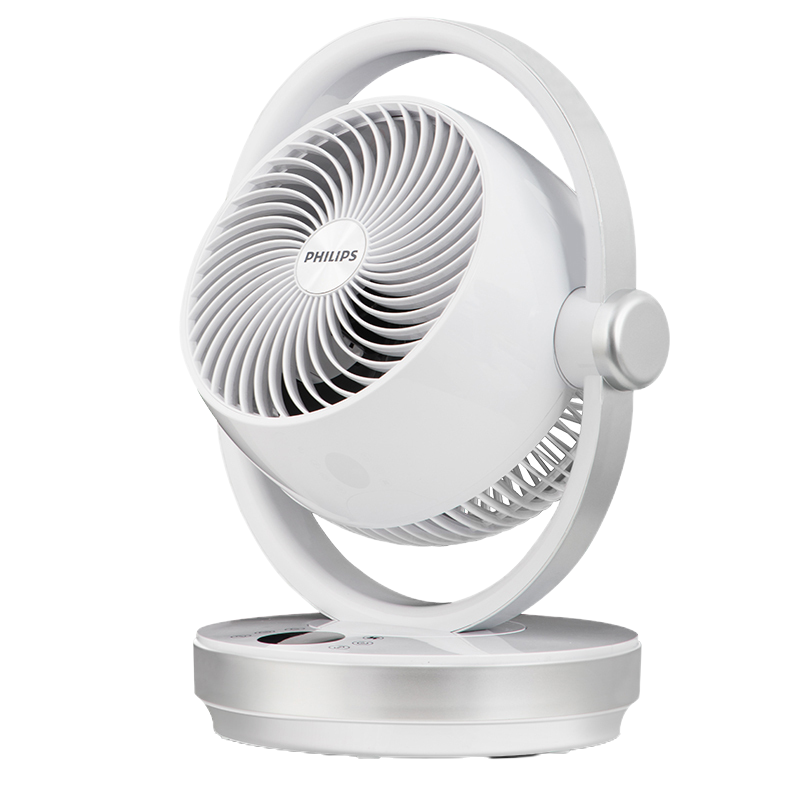 飞利浦(PHILIPS)家用空气循环扇节能低噪电风扇直流变频白色遥控涡轮台扇迷你小巧落地扇ACR3124CF