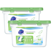 超能洗碗机专用洗碗凝珠300g*2盒速溶快速去油除菌除味家庭实惠装