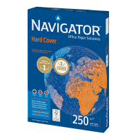 Navigator领航者250g复印纸 875张/箱A4双面打印不卡纸纸张性能优越纸质丝滑高档进口办公用纸手工硬卡