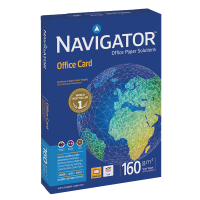 Navigator领航者160g复印纸 250张/包A4双面打印不卡纸纸张性能优越 纸质丝滑 高档进口办公用纸