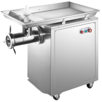 乐创(lecon) 商用绞肉机 600KG/H 立式大型不锈钢绞馅机 LC-J-PC42A
