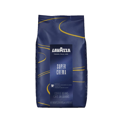 拉瓦萨(LAVAZZA)SUPER CREMA 意式奶香咖啡豆1kg/袋