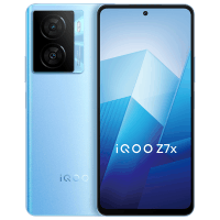 iQOO Z7x 5G新品 6+128G 浅海蓝 80W闪充 6000mAh巨量电池 骁龙695 120Hz护眼竞速屏 超清防抖影像