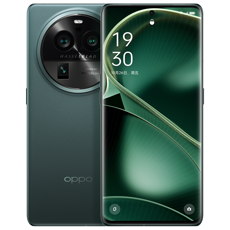 OPPO Find X6 Pro 飞泉绿 16GB+256GB 超光影三主摄 第二代骁龙8移动平台 哈苏影像 5000mAh电池 100W超级闪充 拍照游戏学生全网通5G手机