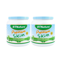 BTNature贝特恩 中老年孕妇儿童学生高钙 脱脂奶粉罐装1kg/罐 2罐装