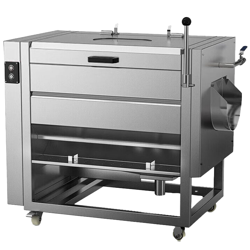 乐创(lecon)毛刷清洗去皮机 商用饭店食堂土豆地瓜剥皮机 450kg/h LC-J-CX1300 380V