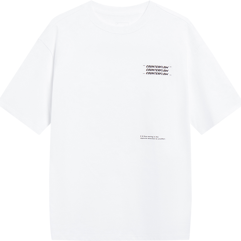 李宁CF溯三标短袖T恤男女同款2023新款情侣宽松夏季运动服AHST537