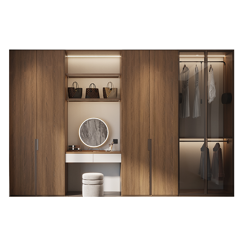 [铂金系列L]科凡全屋定制衣柜衣帽间家用柜子书柜鞋柜收纳家具