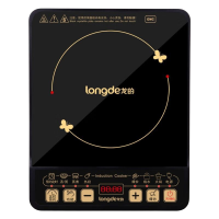 龙的(longde)电磁炉 黑晶面板 2000W大功率一体面板家用电磁炉 按键多重功能随心控 NK-CL2010A