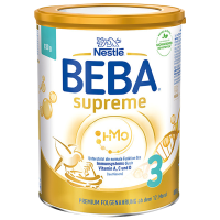 德国雀巢(Nestle)BEBA贝巴至尊版SUPREME五种HMO高端进口婴幼儿三段奶粉830g/罐装 适合12个月以上