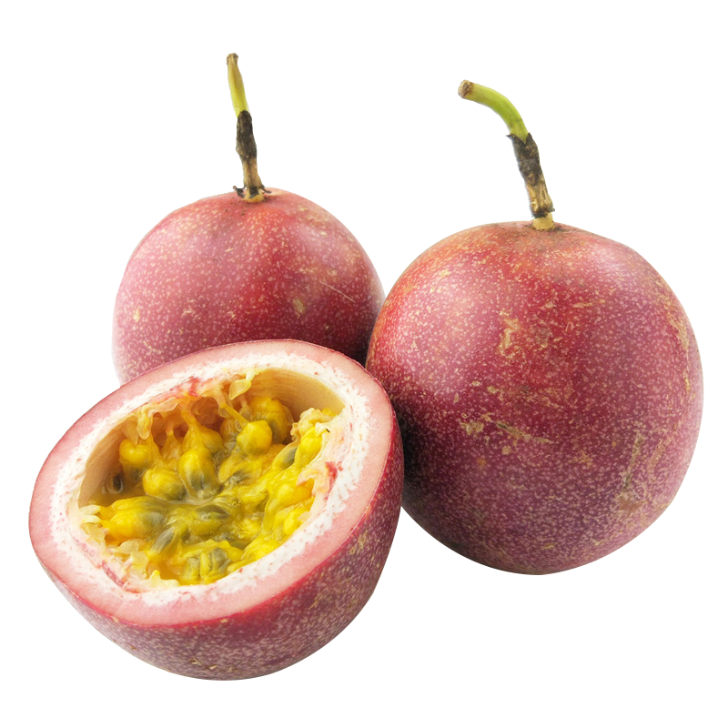 [苏鲜生]精品云南紫皮百香果西番莲鸡蛋果 3斤 特大果 21个左右 新鲜采摘 苏鲜生